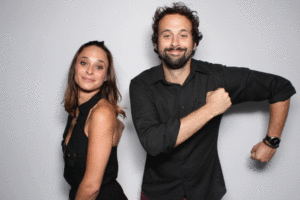 A fun and engaging GIF photo booth available for hire in Sydney, offering guests the ability to create animated GIFs with props and instant sharing options