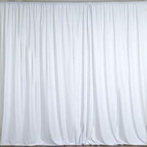 Classic plain white backdrop for an elegant and minimalist photo setting