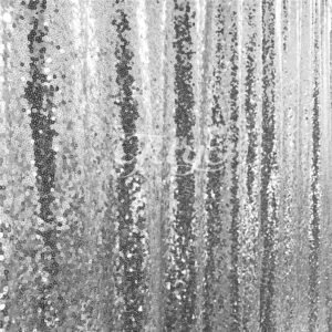 Trendy stylish metallic silver backdrop for modern events.
