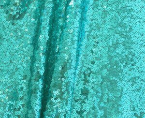 Stunning turquoise backdrop for vibrant events.