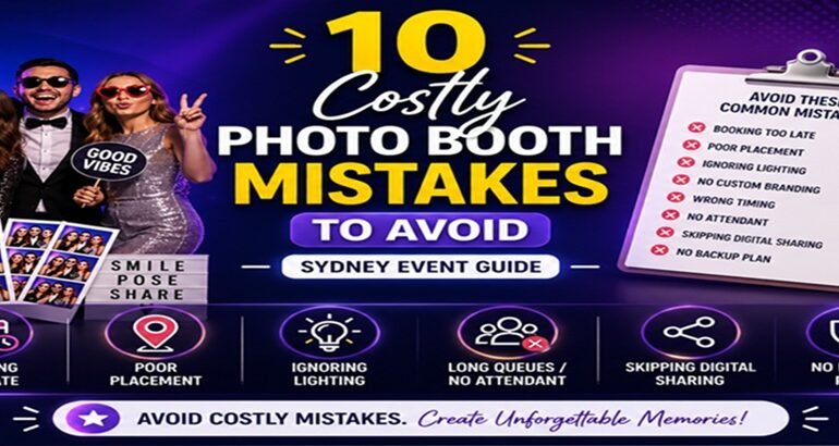 Avoid common photo booth mistakes